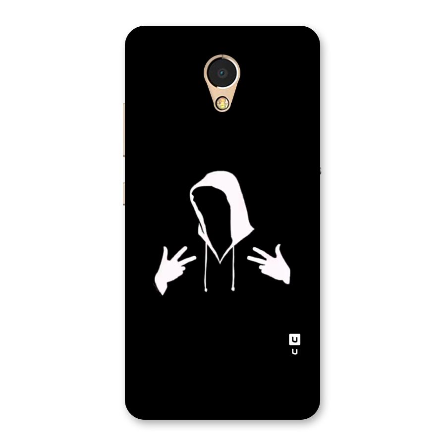 Cool Hoodie Silhouette Back Case for Lenovo P2