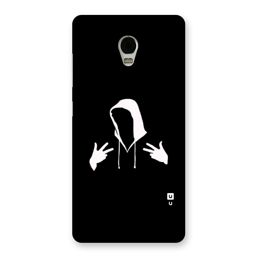 Cool Hoodie Silhouette Back Case for Lenovo Vibe P1