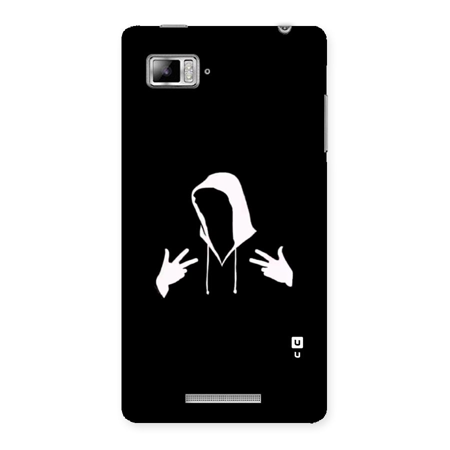 Cool Hoodie Silhouette Back Case for Lenovo Vibe Z K910