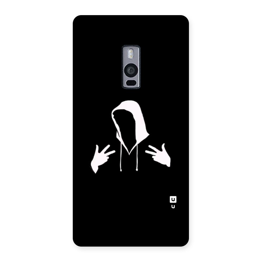 Cool Hoodie Silhouette Back Case for OnePlus 2