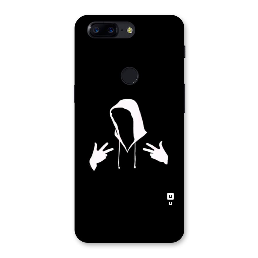 Cool Hoodie Silhouette Back Case for OnePlus 5T