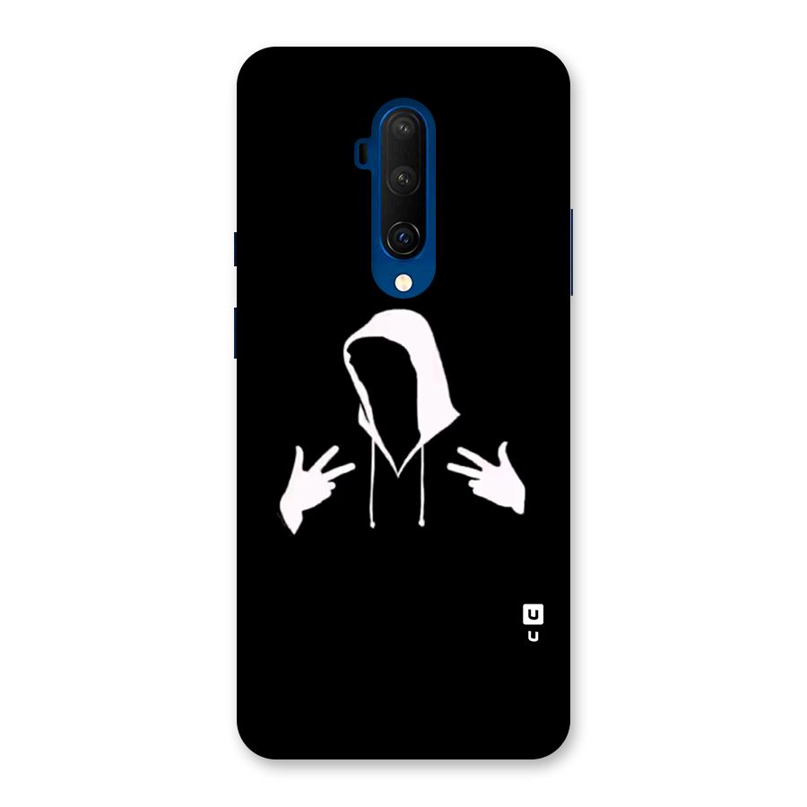 Cool Hoodie Silhouette Back Case for OnePlus 7T Pro