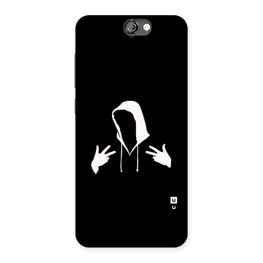Cool Hoodie Silhouette Back Case for One A9