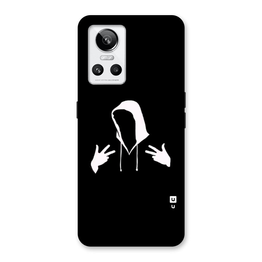 Cool Hoodie Silhouette Back Case for Realme GT Neo 3