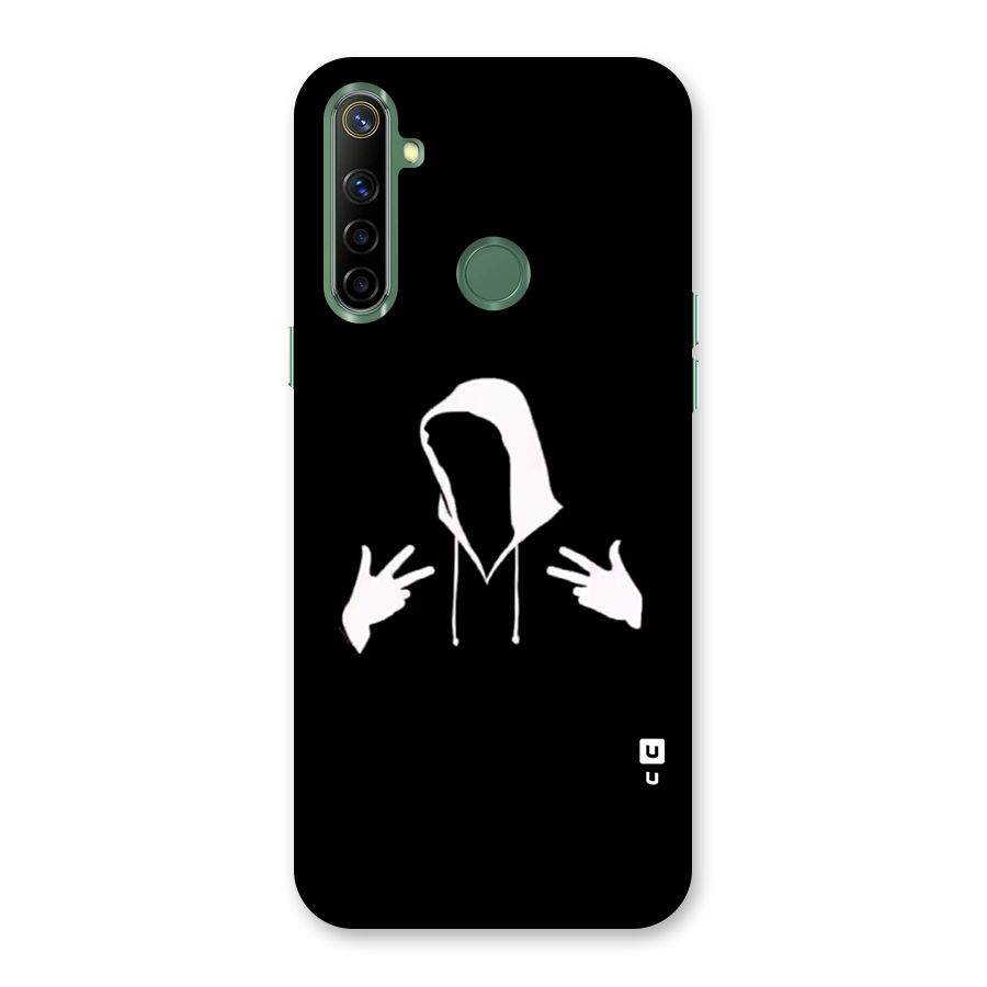 Cool Hoodie Silhouette Back Case for Realme Narzo 10