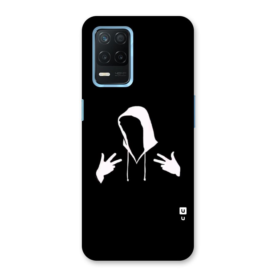 Cool Hoodie Silhouette Back Case for Realme Narzo 30 5G