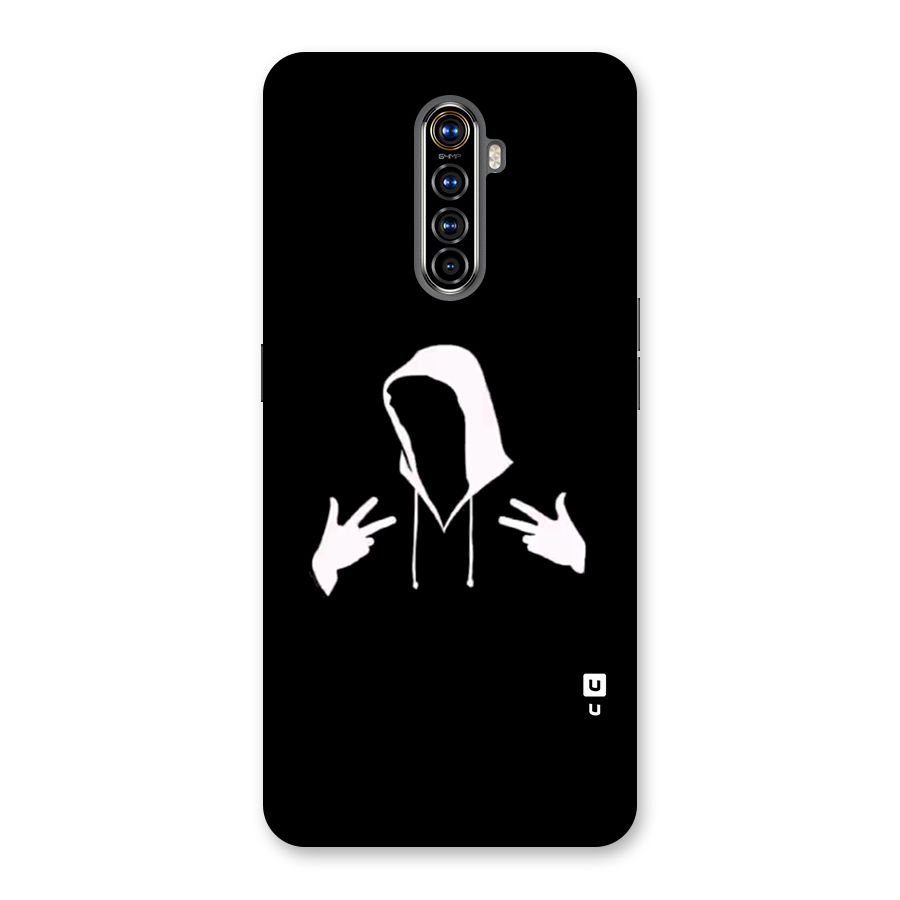 Cool Hoodie Silhouette Back Case for Realme X2 Pro