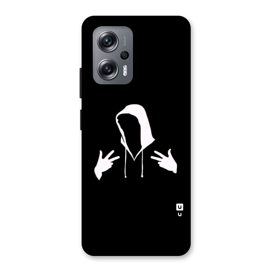 Cool Hoodie Silhouette Back Case for Redmi K50i