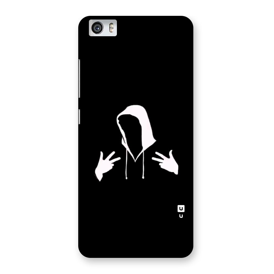 Cool Hoodie Silhouette Back Case for Redmi Mi 5