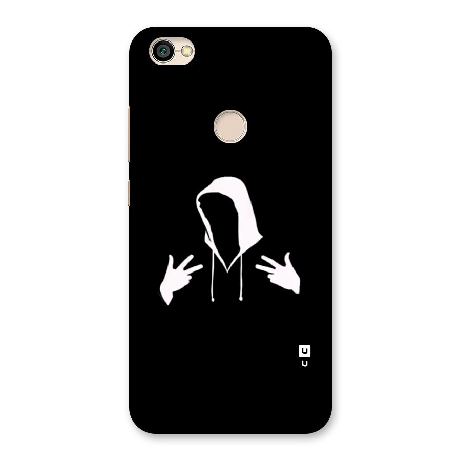 Cool Hoodie Silhouette Back Case for Redmi Y1 2017