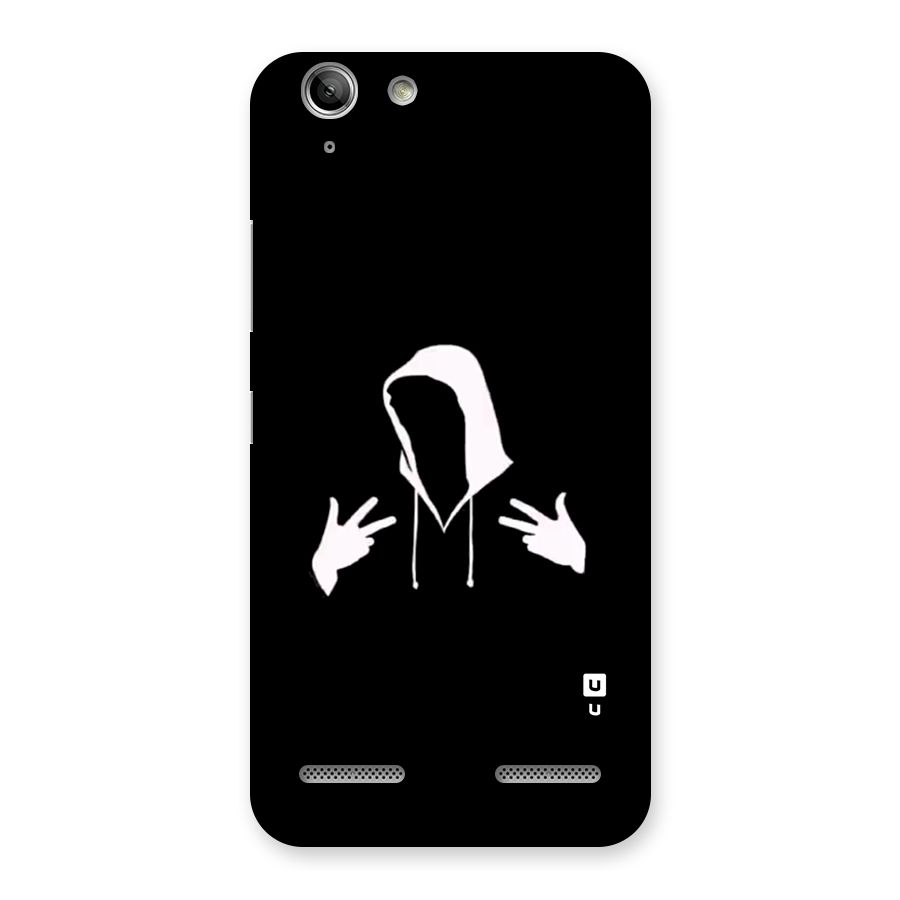 Cool Hoodie Silhouette Back Case for Vibe K5 Plus