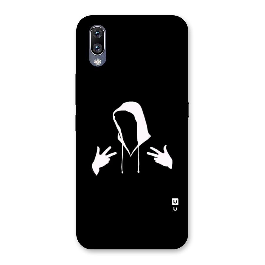 Cool Hoodie Silhouette Back Case for Vivo NEX