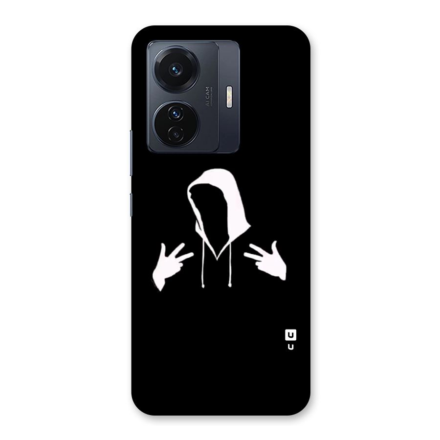 Cool Hoodie Silhouette Back Case for Vivo T1 Pro