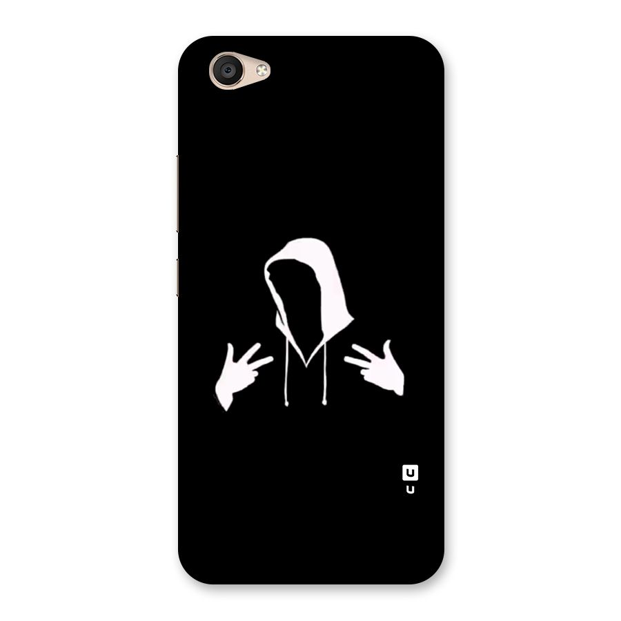 Cool Hoodie Silhouette Back Case for Vivo V5 Plus