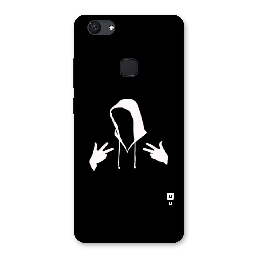 Cool Hoodie Silhouette Back Case for Vivo V7 Plus