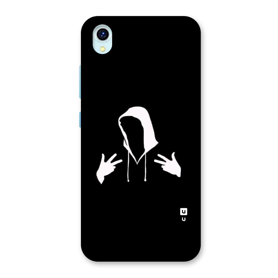 Cool Hoodie Silhouette Back Case for Vivo Y1s