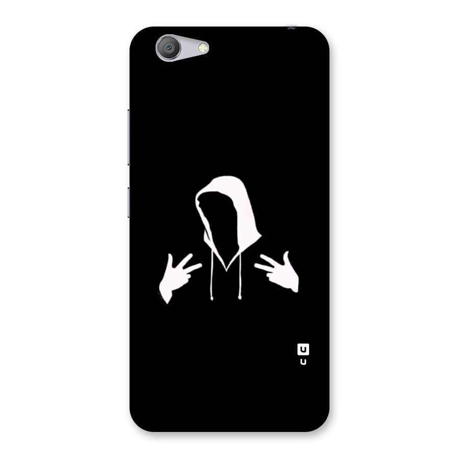 Cool Hoodie Silhouette Back Case for Vivo Y53