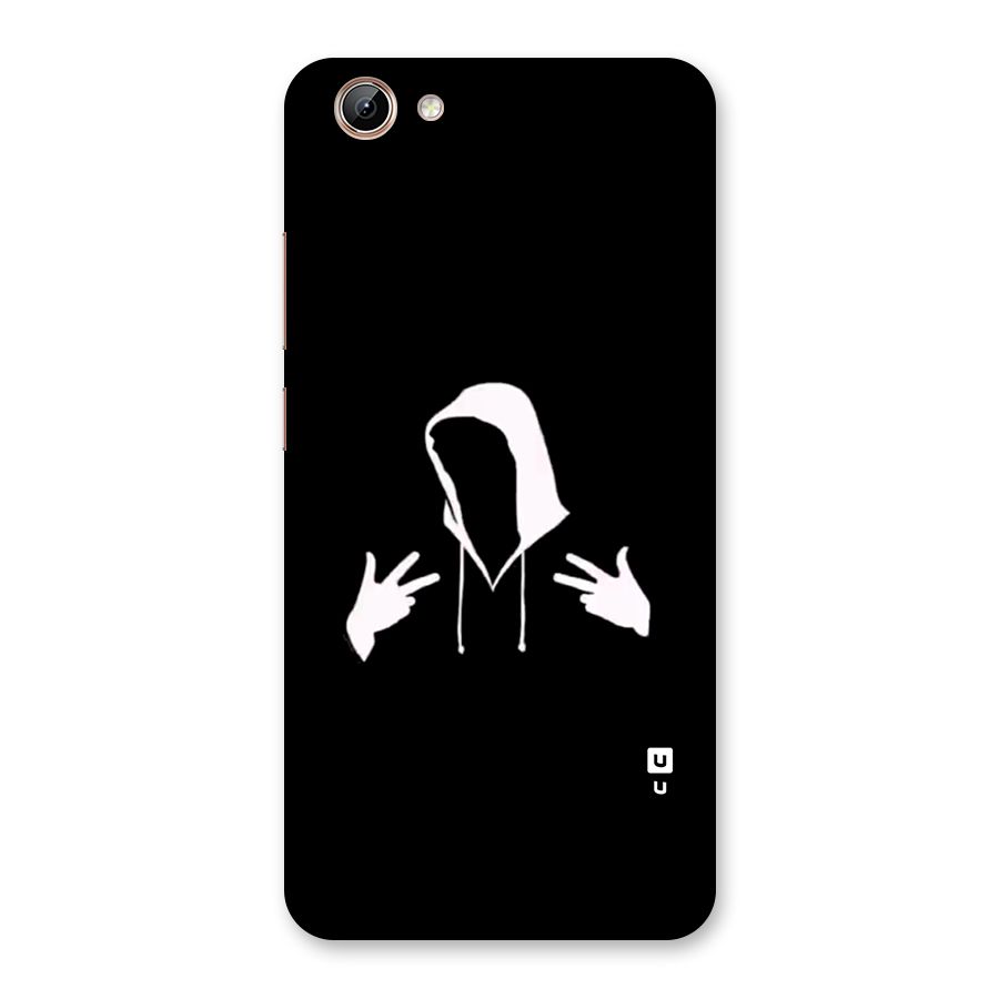 Cool Hoodie Silhouette Back Case for Vivo Y71