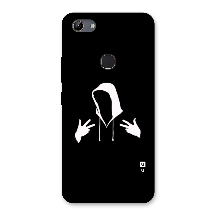 Cool Hoodie Silhouette Back Case for Vivo Y81