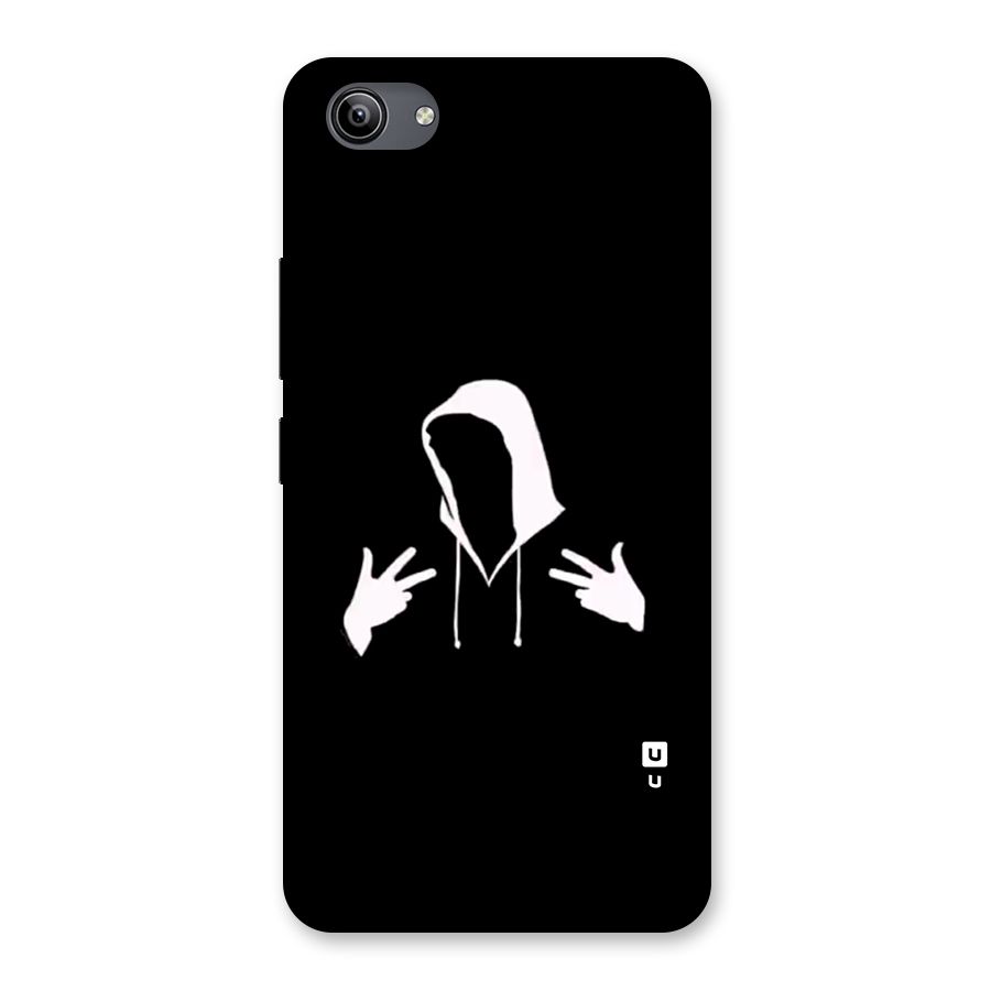 Cool Hoodie Silhouette Back Case for Vivo Y81i