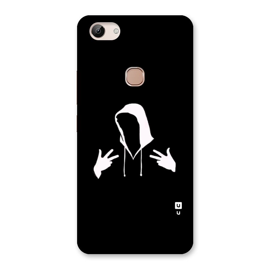 Cool Hoodie Silhouette Back Case for Vivo Y83