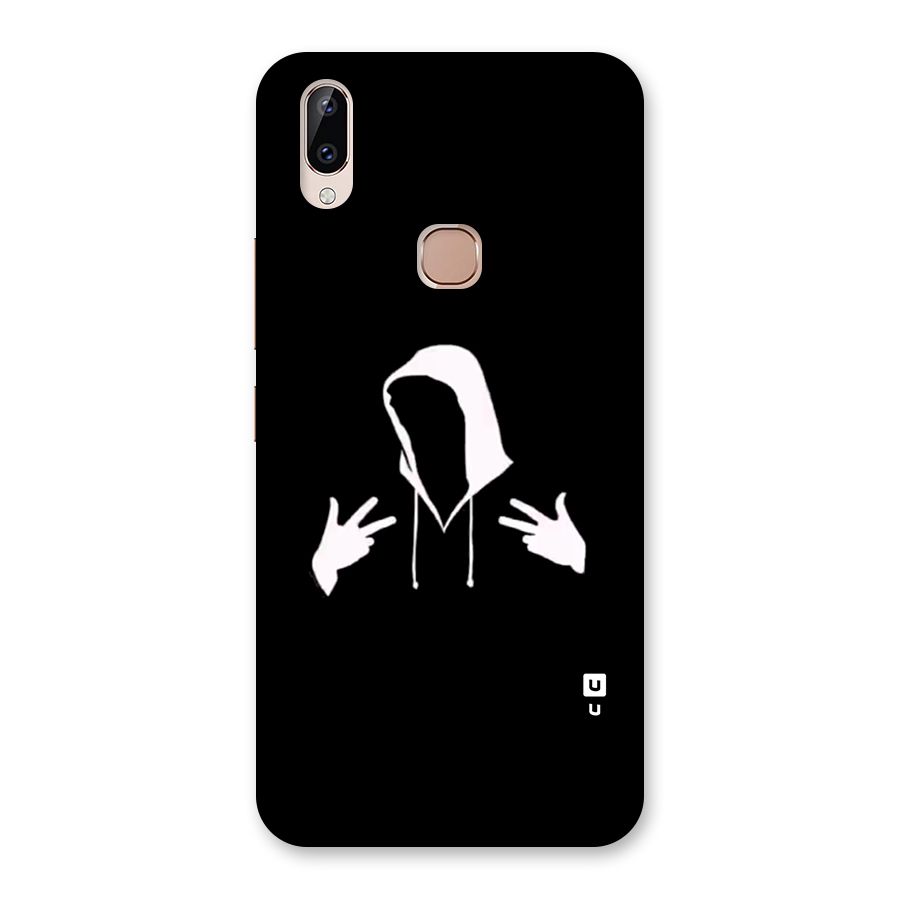 Cool Hoodie Silhouette Back Case for Vivo Y83 Pro
