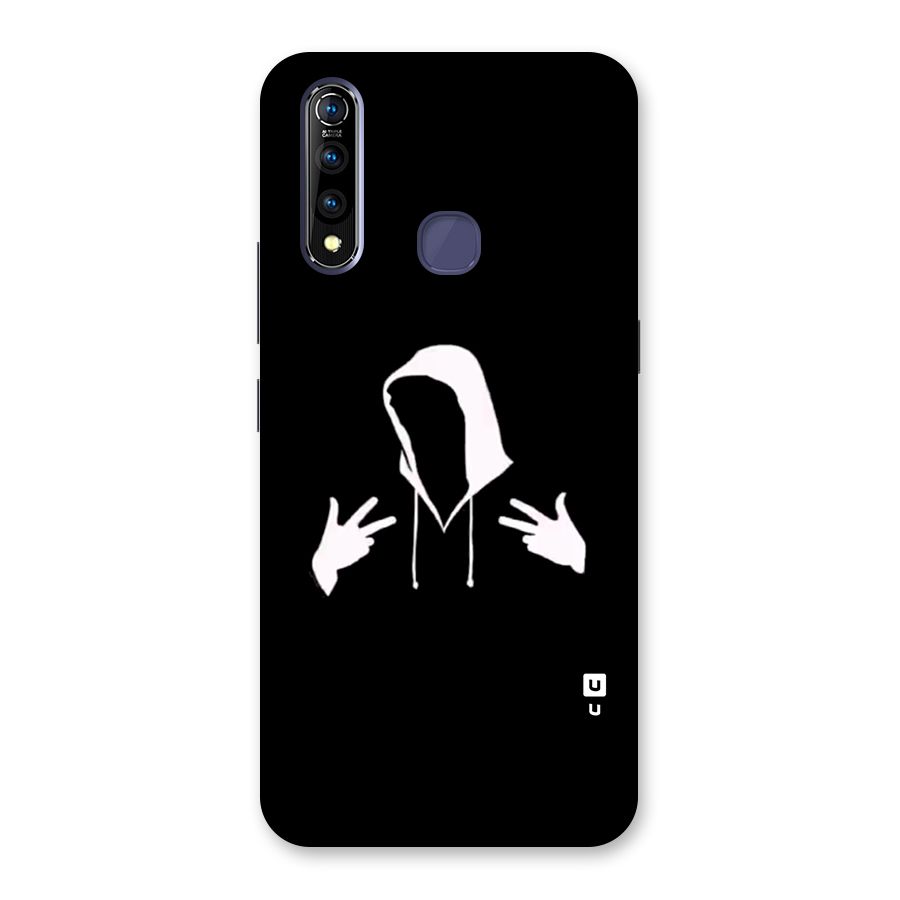 Cool Hoodie Silhouette Back Case for Vivo Z1 Pro