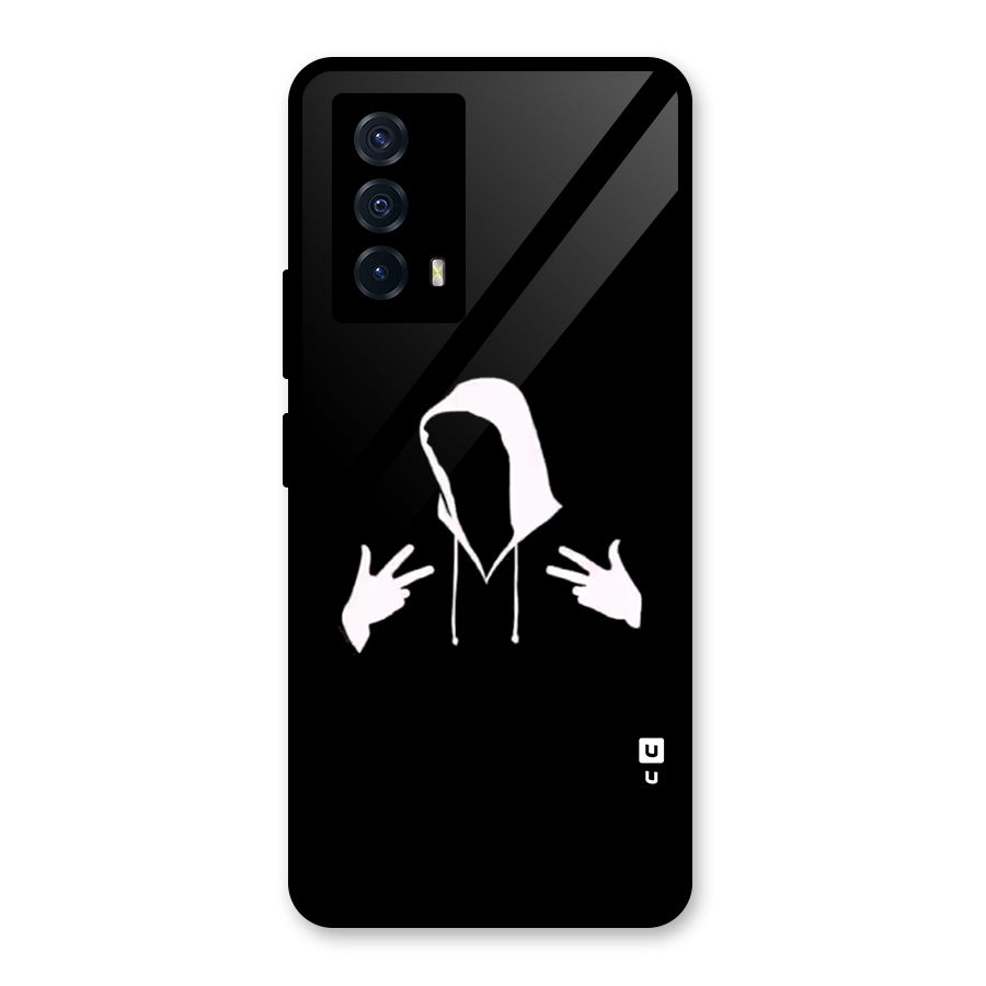 Cool Hoodie Silhouette Back Case for Vivo iQOO Z5