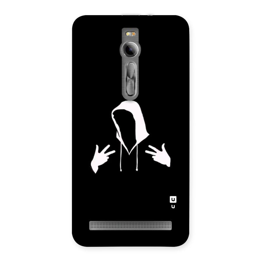 Cool Hoodie Silhouette Back Case for Zenfone 2