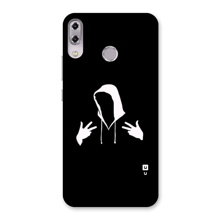 Cool Hoodie Silhouette Back Case for Zenfone 5Z
