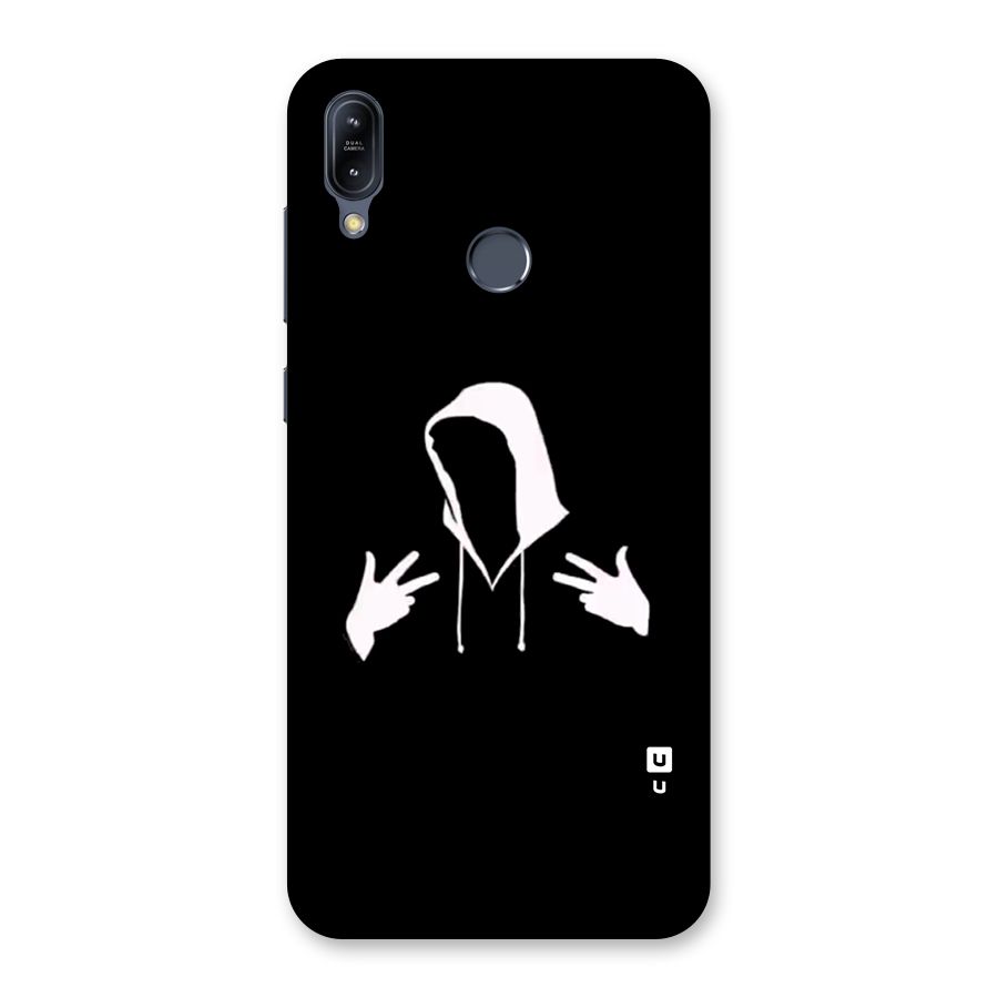 Cool Hoodie Silhouette Back Case for Zenfone Max M2