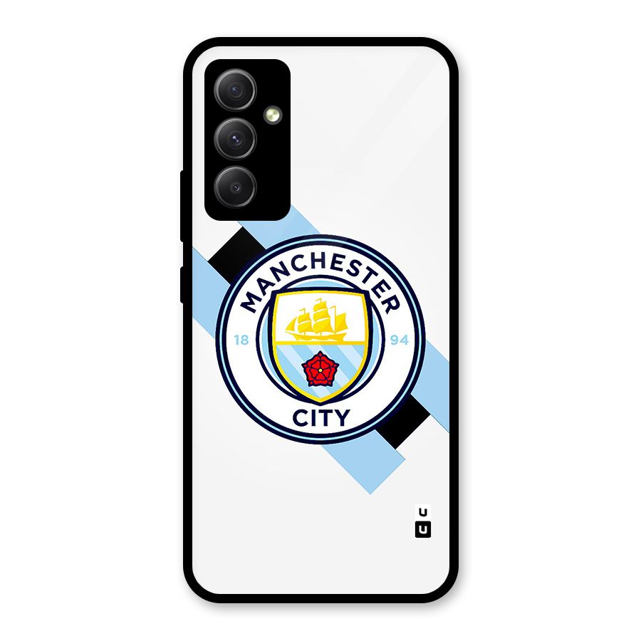 Cool Manchester City Glass Back Case for Galaxy A34