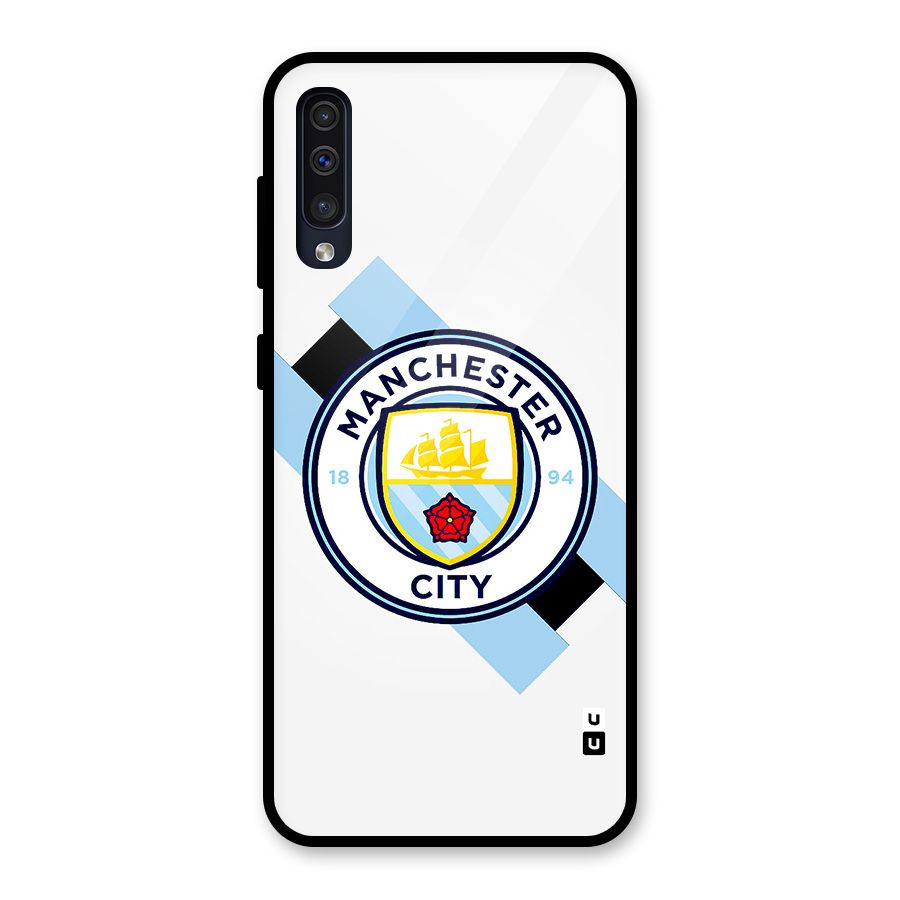 Cool Manchester City Glass Back Case for Galaxy A50