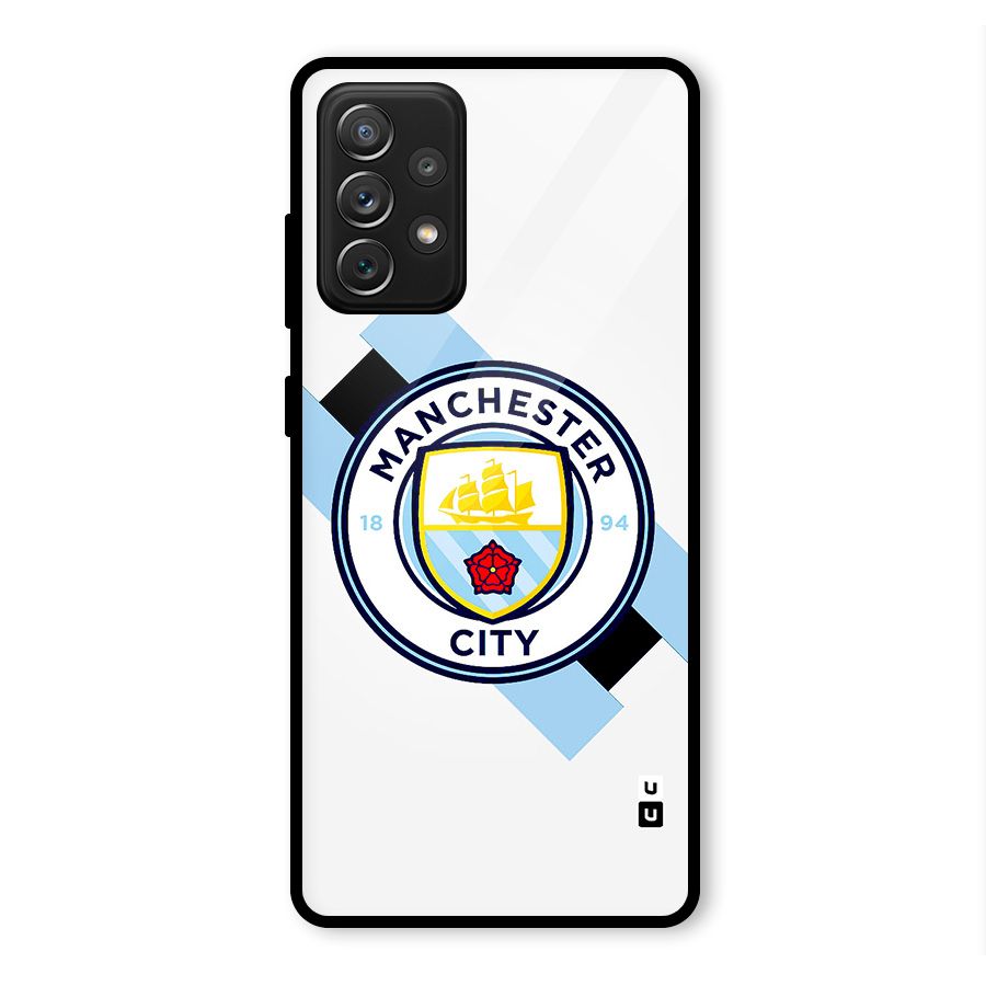 Cool Manchester City Glass Back Case for Galaxy A72