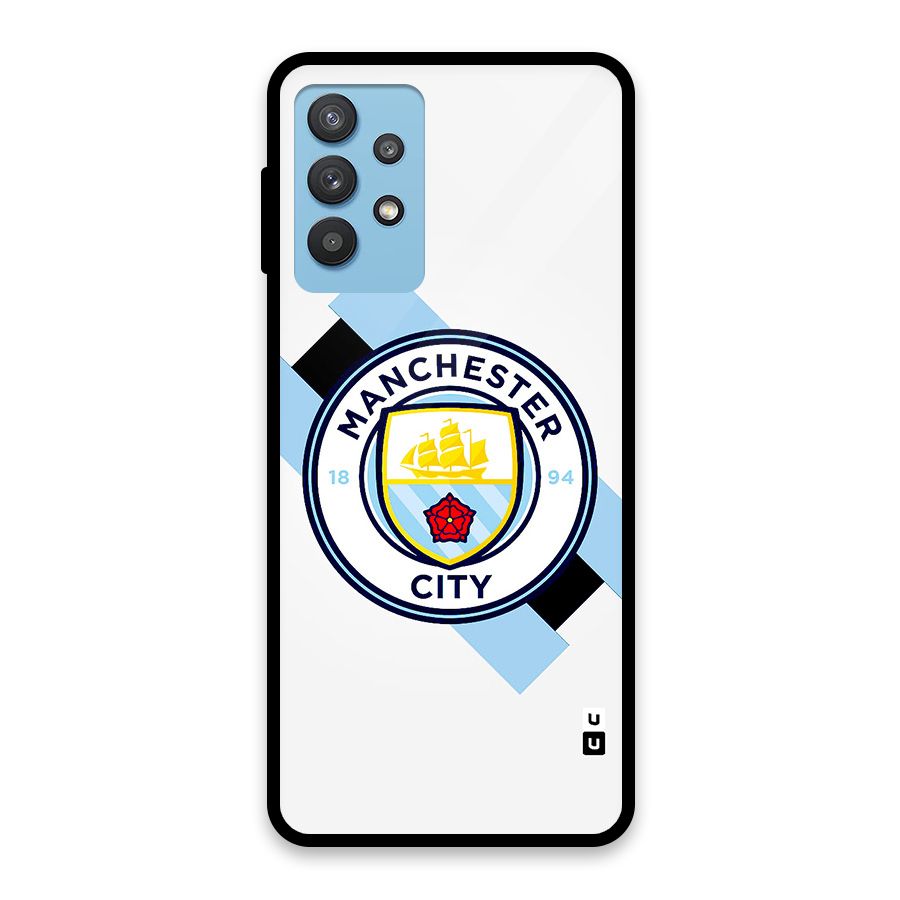 Cool Manchester City Glass Back Case for Galaxy M32 5G