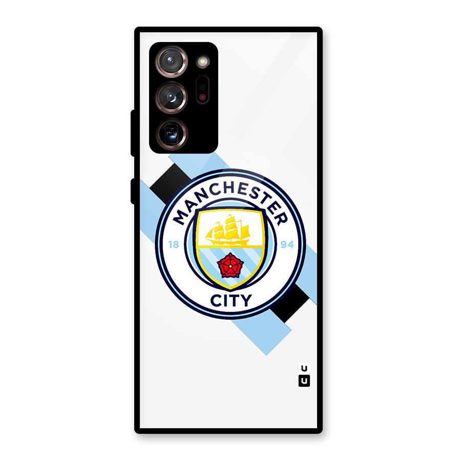 Cool Manchester City Glass Back Case for Galaxy Note 20 Ultra