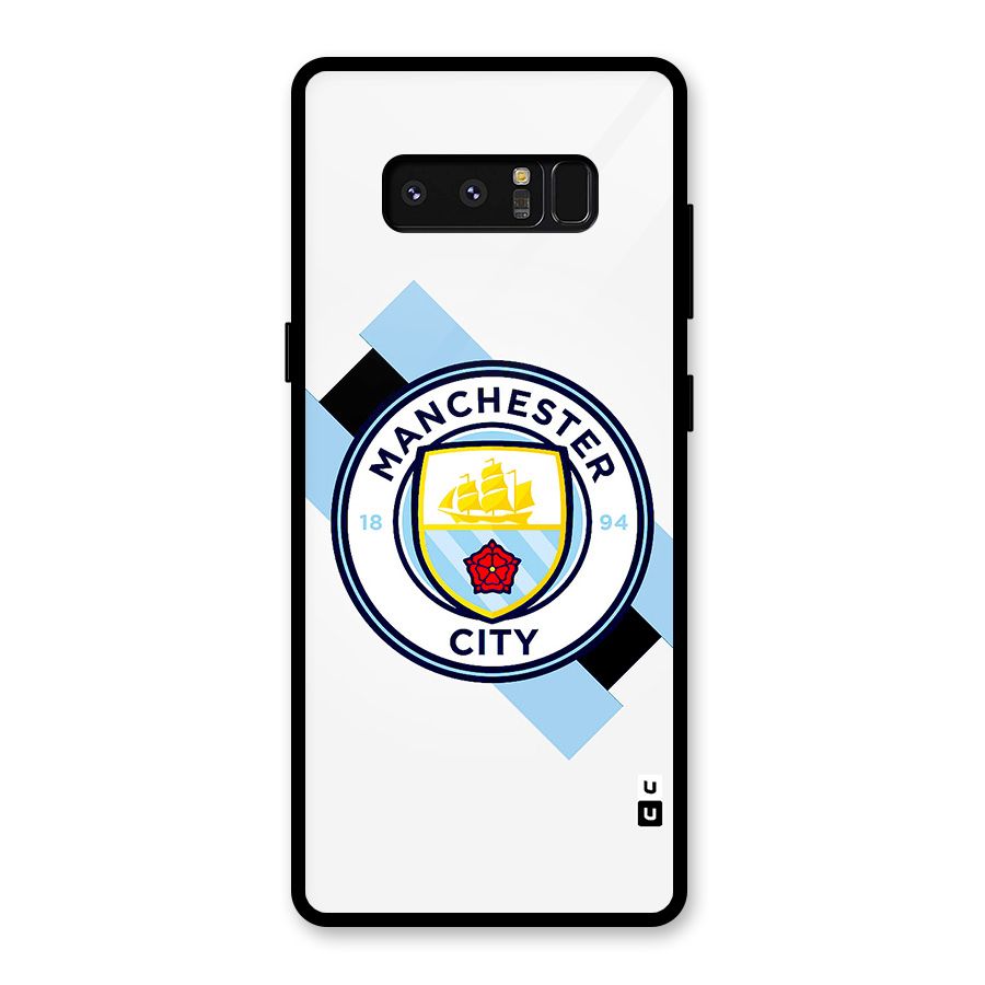 Cool Manchester City Glass Back Case for Galaxy Note 8