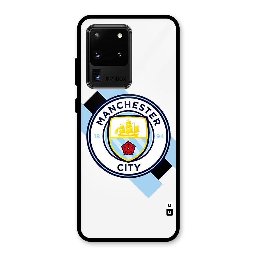 Cool Manchester City Glass Back Case for Galaxy S20 Ultra