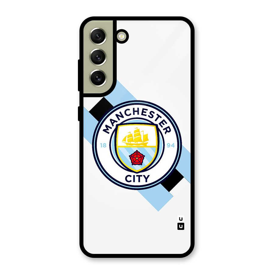 Cool Manchester City Glass Back Case for Galaxy S21 FE 5G