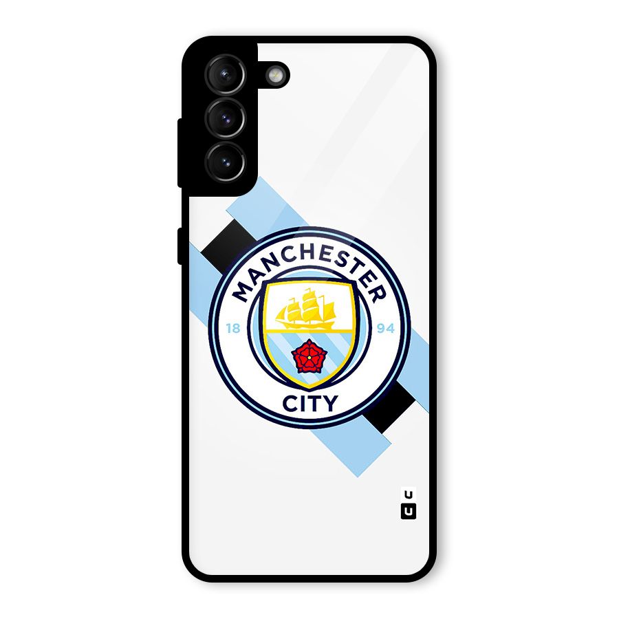 Cool Manchester City Glass Back Case for Galaxy S21 Plus