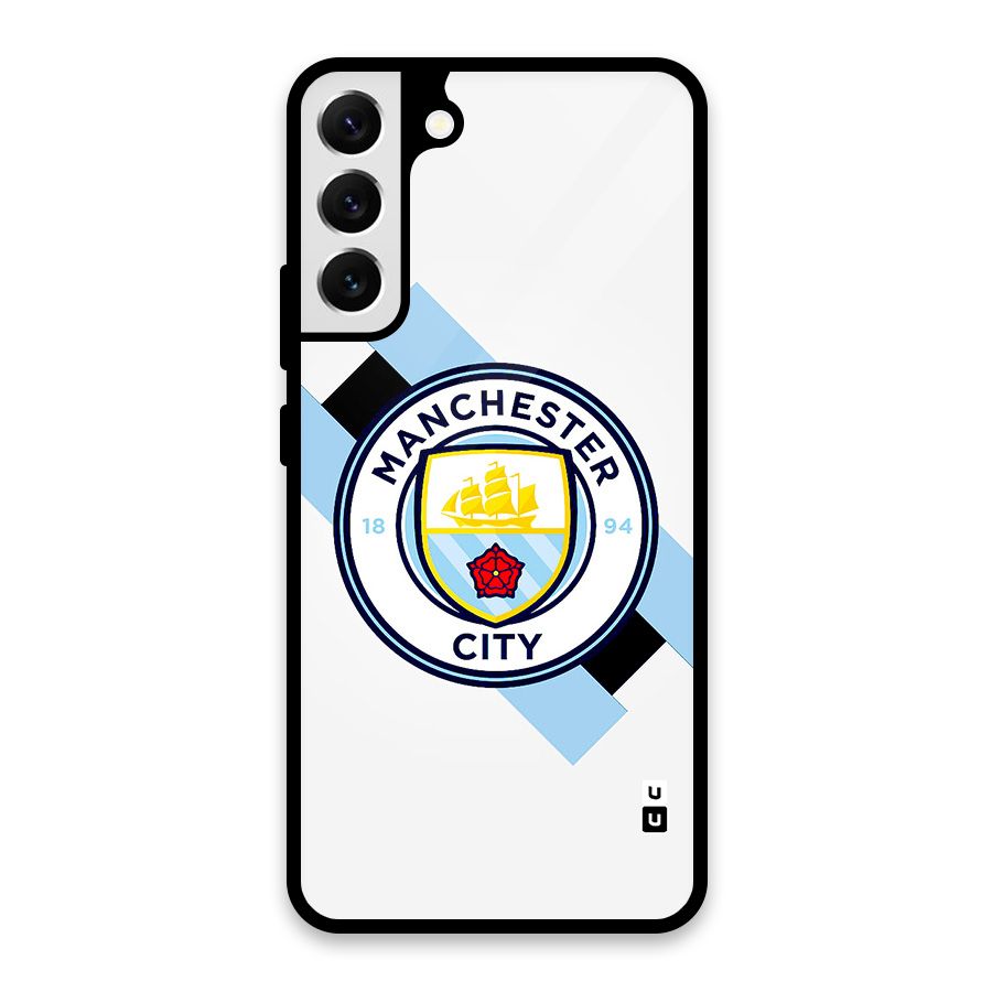 Cool Manchester City Glass Back Case for Galaxy S22 Plus 5G