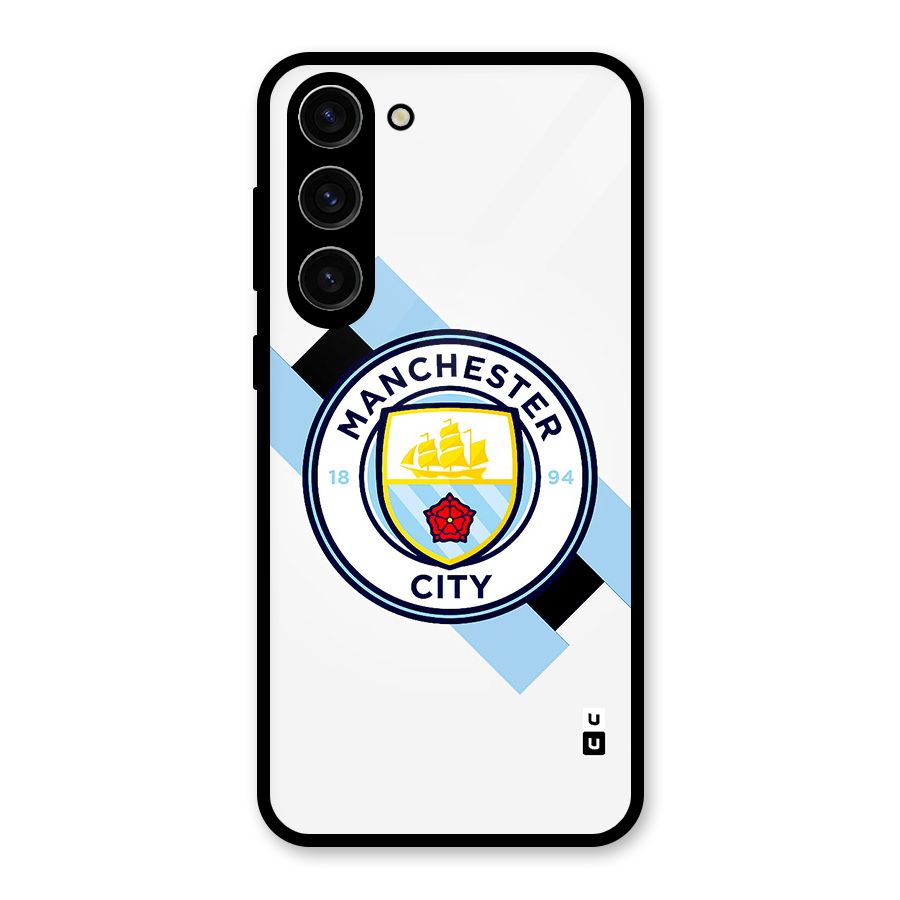 Cool Manchester City Glass Back Case for Galaxy S23 Plus