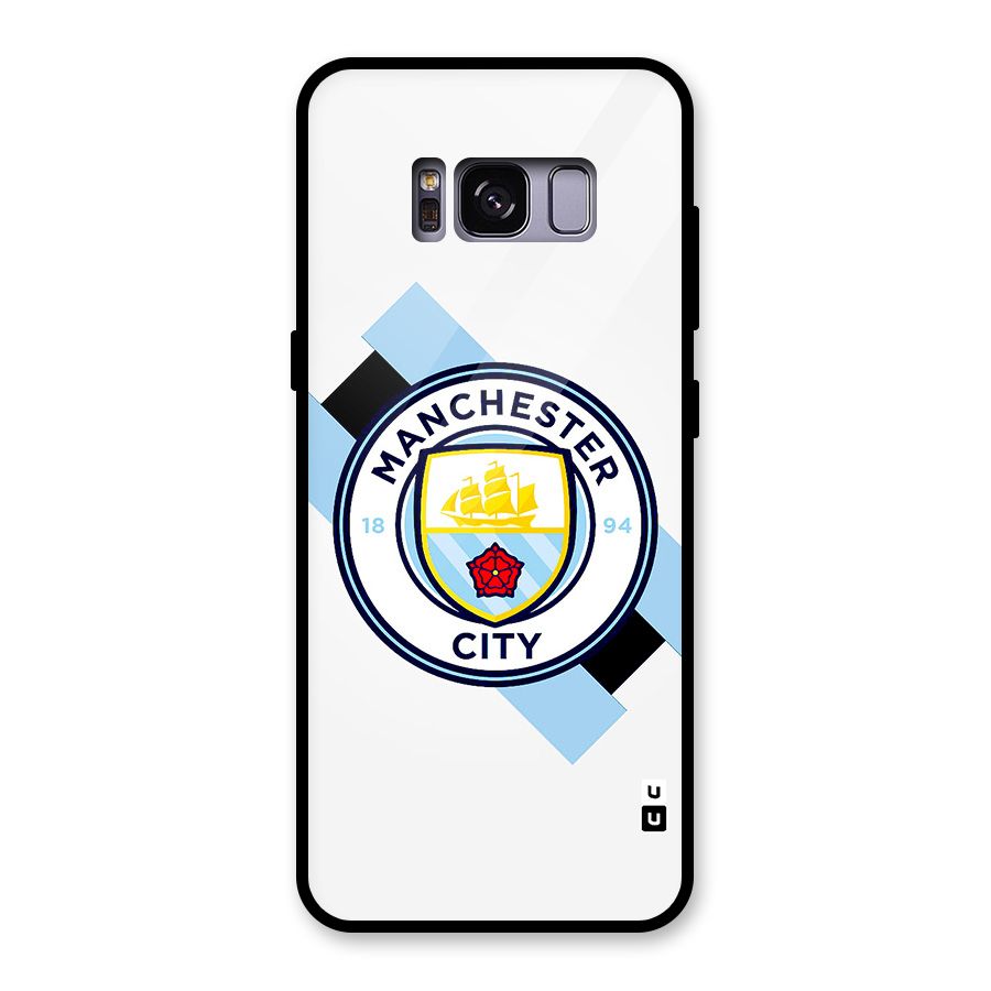 Cool Manchester City Glass Back Case for Galaxy S8