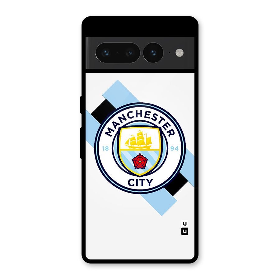 Cool Manchester City Glass Back Case for Google Pixel 7 Pro