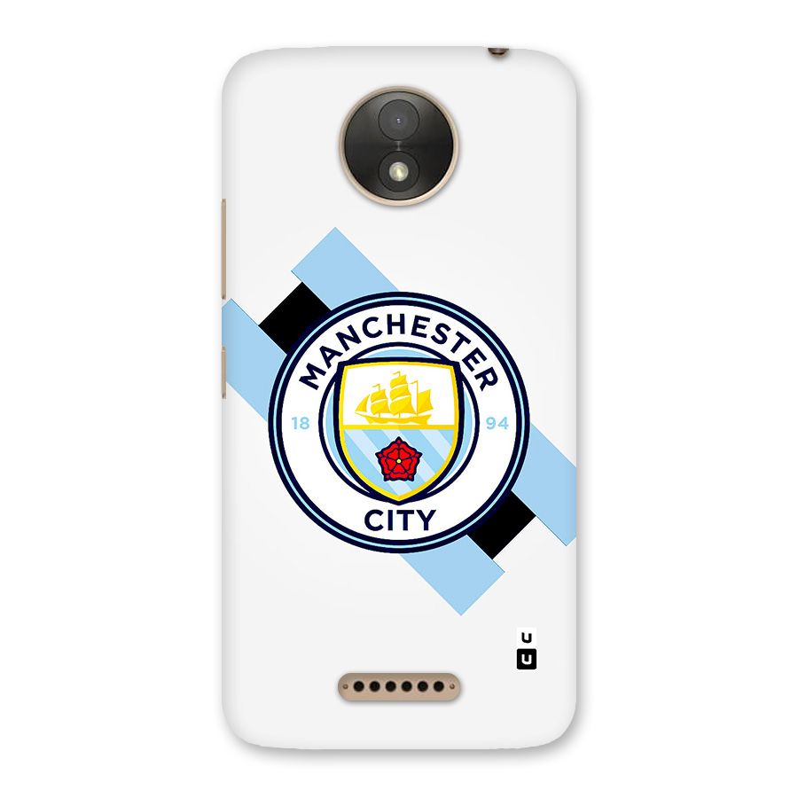 Cool Manchester City Back Case for Moto C Plus