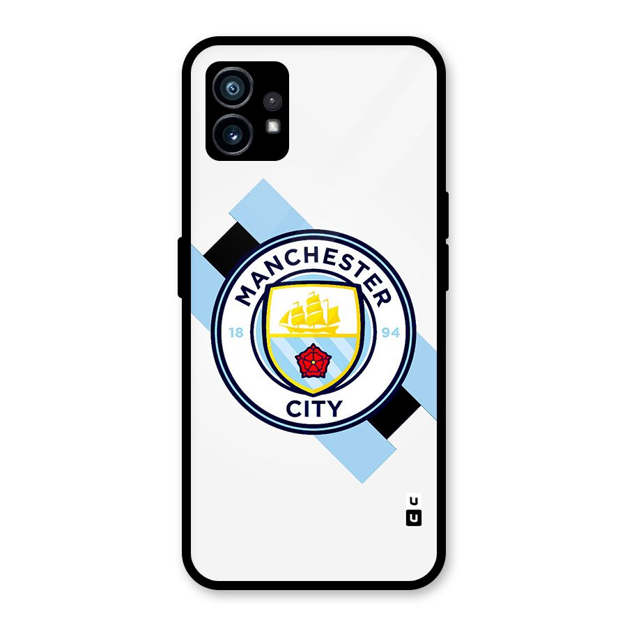 Cool Manchester City Glass Back Case for Nothing Phone 1