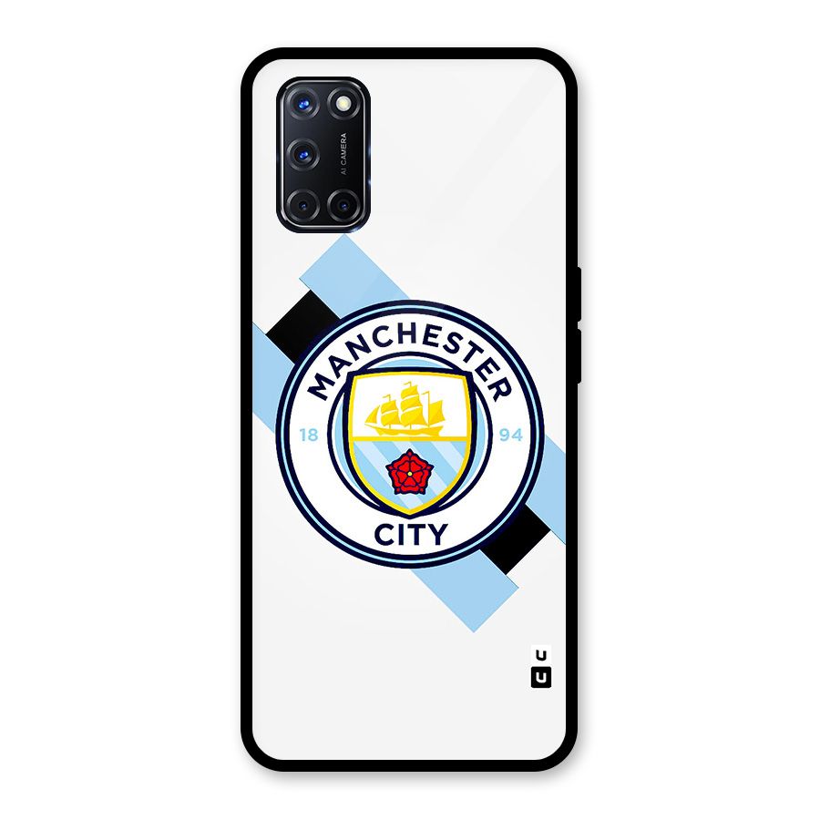 Cool Manchester City Glass Back Case for Oppo A52