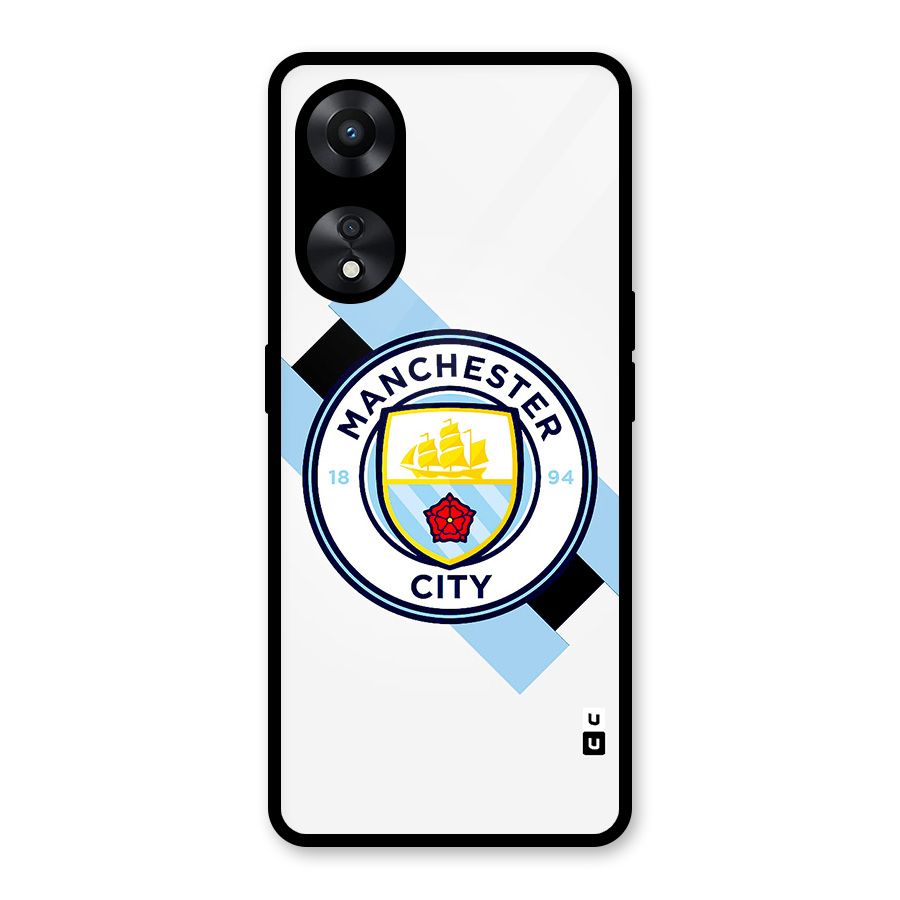 Cool Manchester City Glass Back Case for Oppo A78