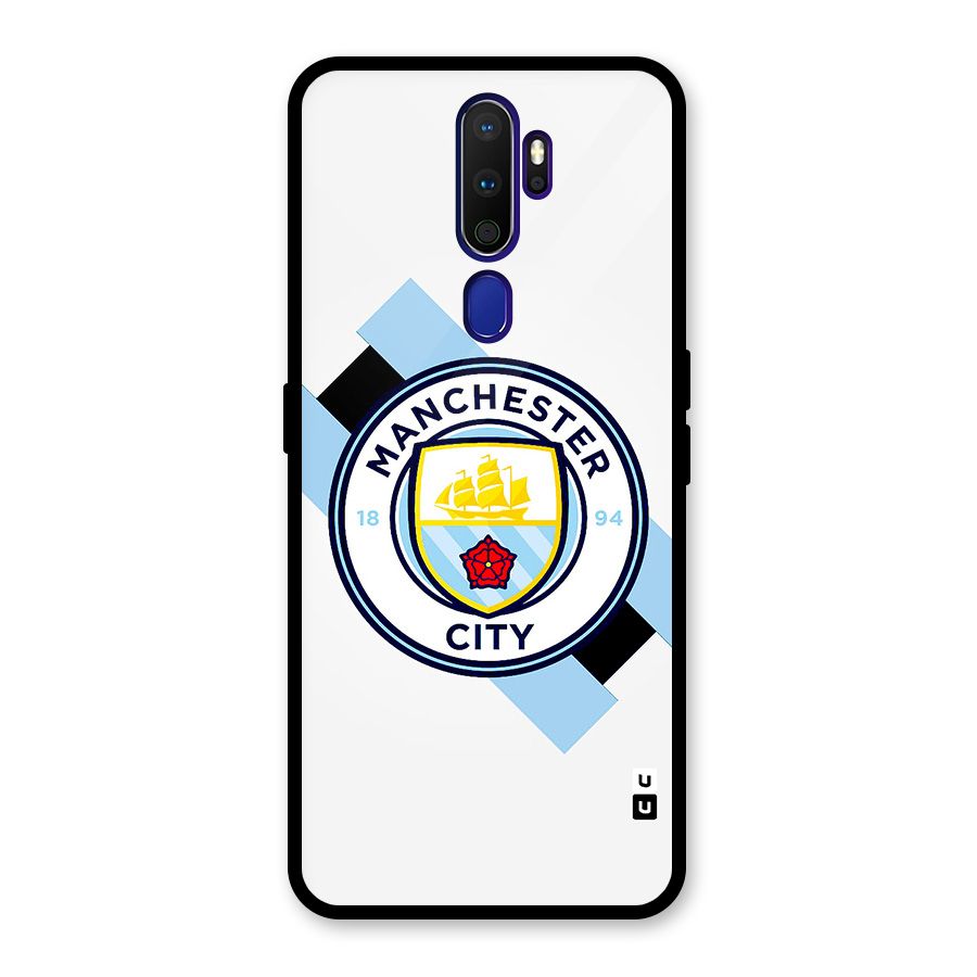 Cool Manchester City Glass Back Case for Oppo A9 (2020)