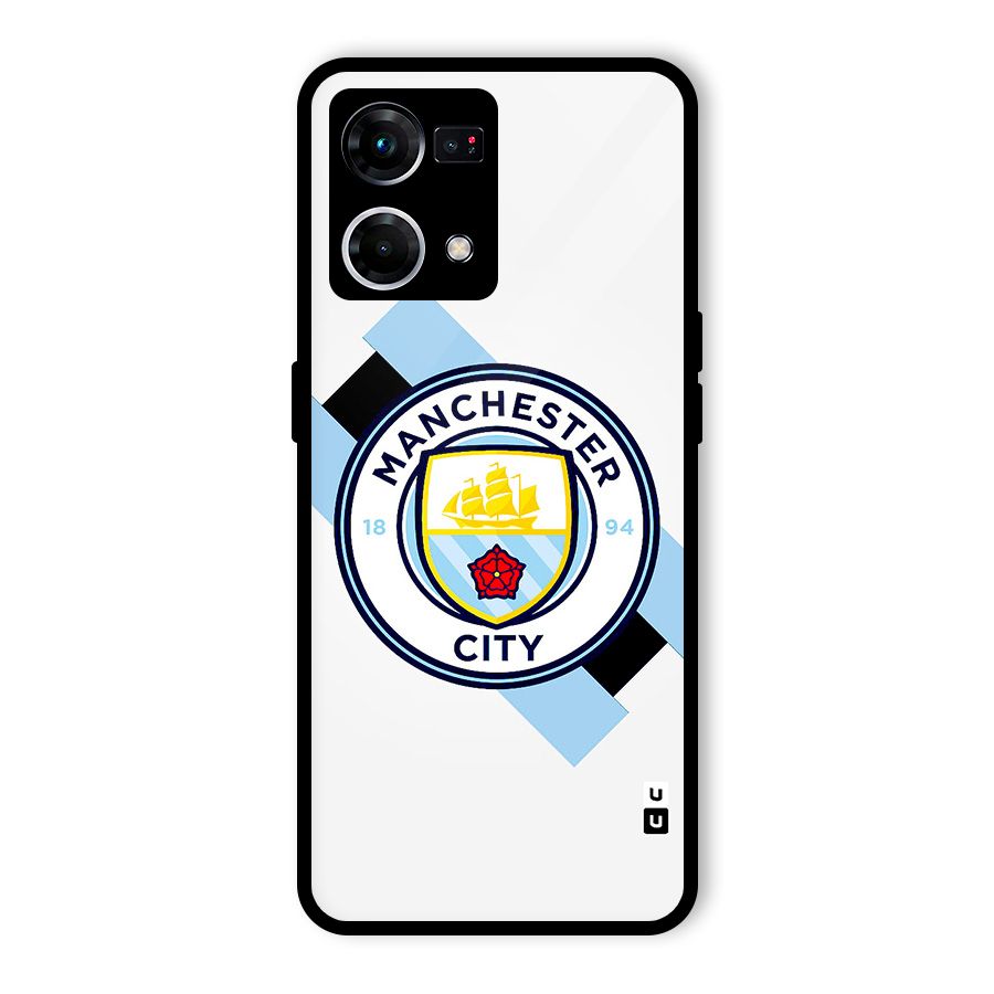 Cool Manchester City Glass Back Case for Oppo F21s Pro 4G